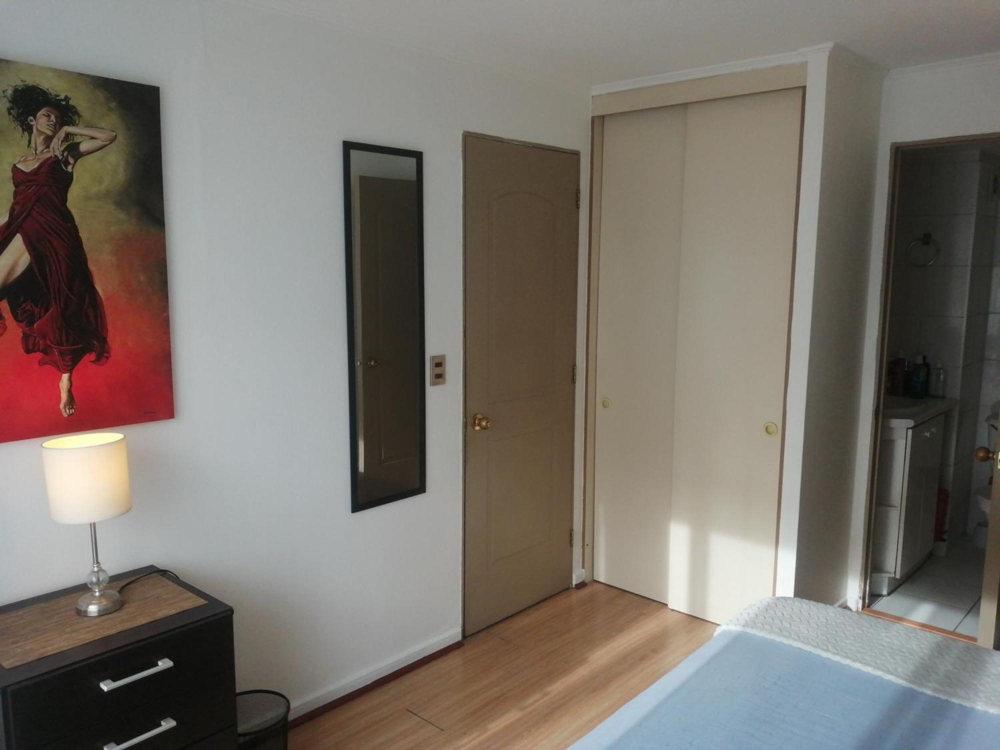 Con Bano Privado En Arriendo Por Noches, No Se Arrienda Todo El Apartamento, El Anunciante Vive Aqui Santiago de Chile